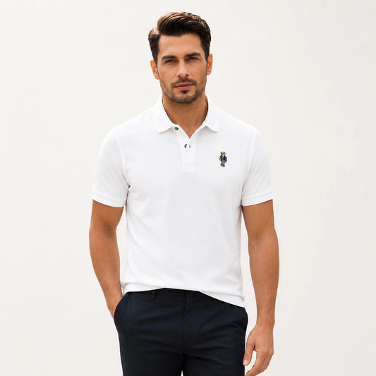 Bear Crest Polo Shirt