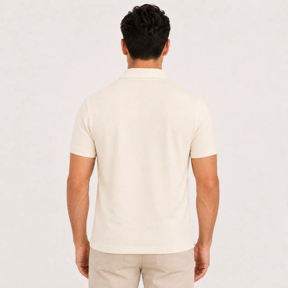 Chest Band Polo Shirt