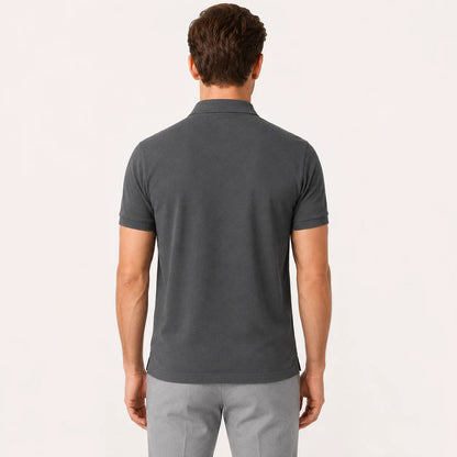 Minimal Logo Polo Shirt