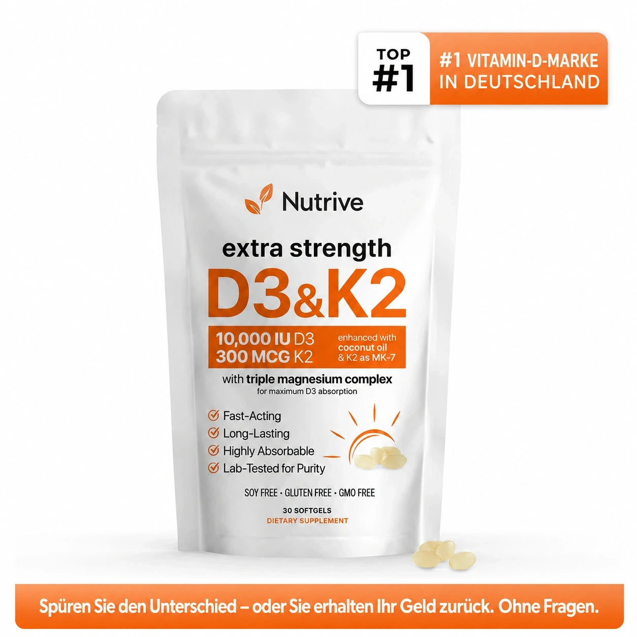 Vitamin D3 und K2