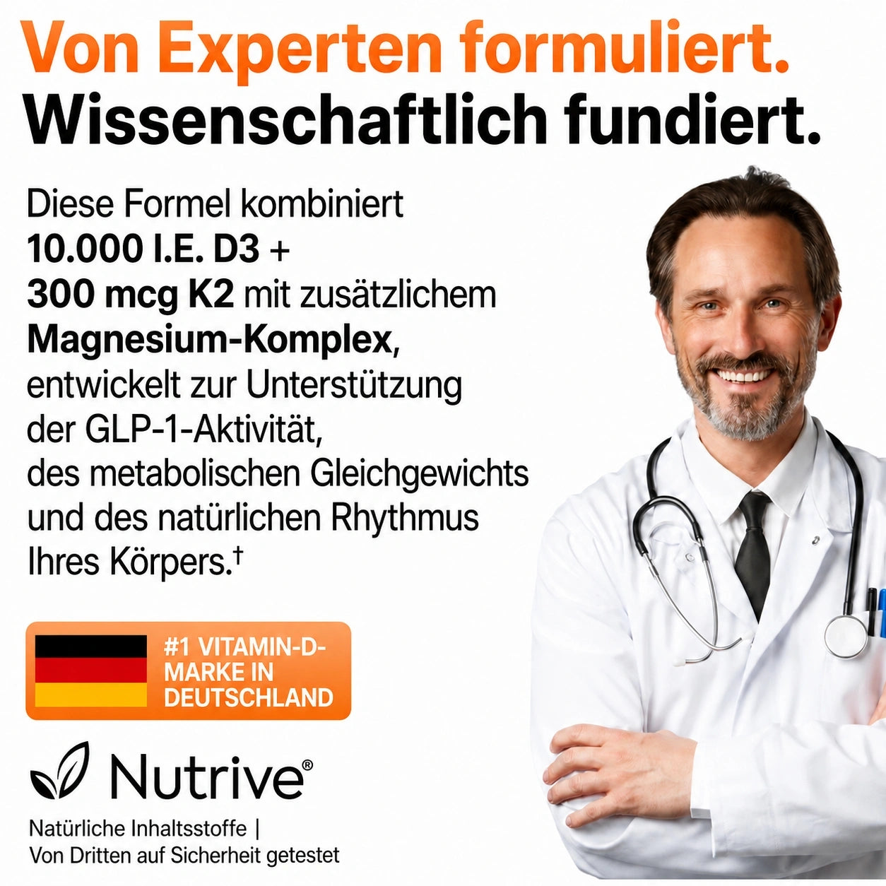 Vitamin D3 und K2