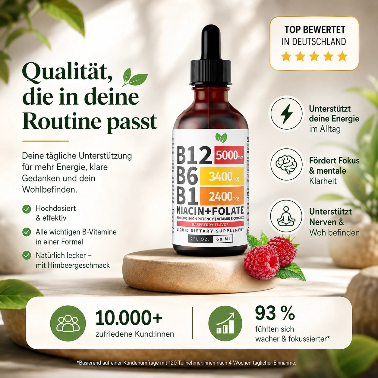 Vollständiger Vitamin-B-Komplex