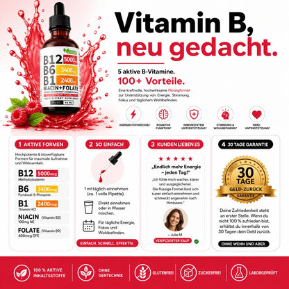 Vollständiger Vitamin-B-Komplex