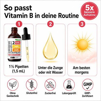 Vollständiger Vitamin-B-Komplex