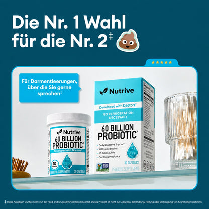 60 Milliarden Probiotika