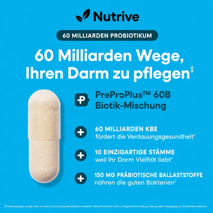 60 Milliarden Probiotika